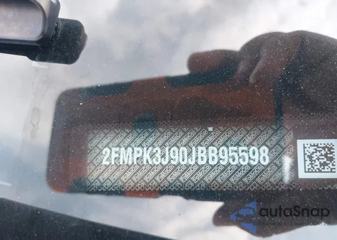 2018 Ford Edge Sel from USA, damaged, VIN 2FMPK3J90JBB95598